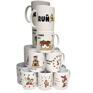 Conjunto Tazas sanfermineras 1