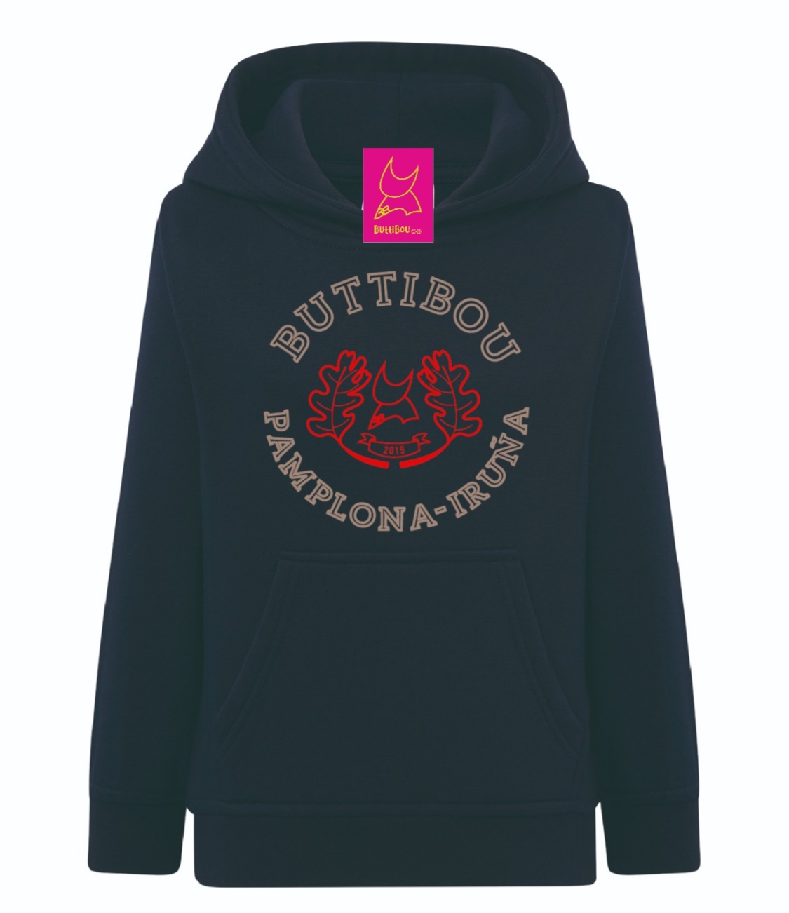 Sudadera Hoja de roble Navy infantil, unisex