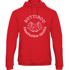 Sudadera Hoja de roble Rojo infantil, unisex