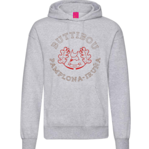 sudadera Hoja de roble, gris