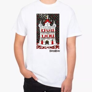 Camiseta Ayuntamiento de Blanco y rojo Hombre