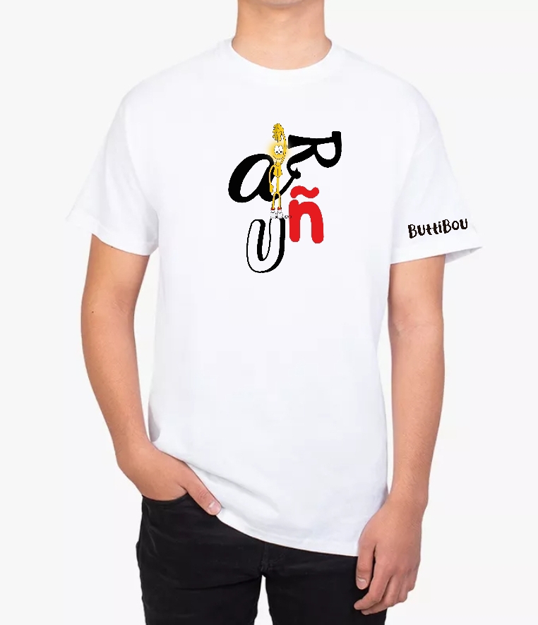 asdf Camiseta Báculo loves Iruña Hombre