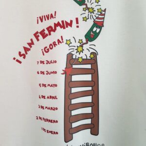 Camiseta Escalera sanferminero