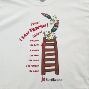 Camiseta Escalera sanferminera Hombre