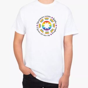 Camiseta el poder del Arco iris Hombre