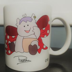 Taza Tolonzete lazo rojo