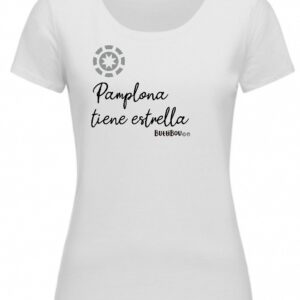 Camiseta Pamplona tiene estrella mujer