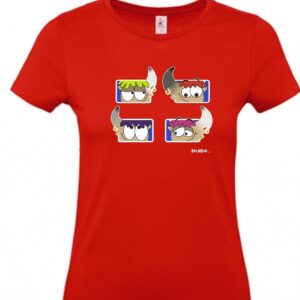 Camiseta 2MR Los divinos Mujer Camiseta 2MR Los divinos Mujer