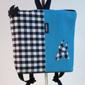 Mochila IRUÑA turquesa Vichy