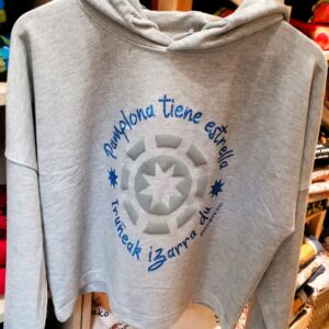sudadera corta Pamplona tiene estrella