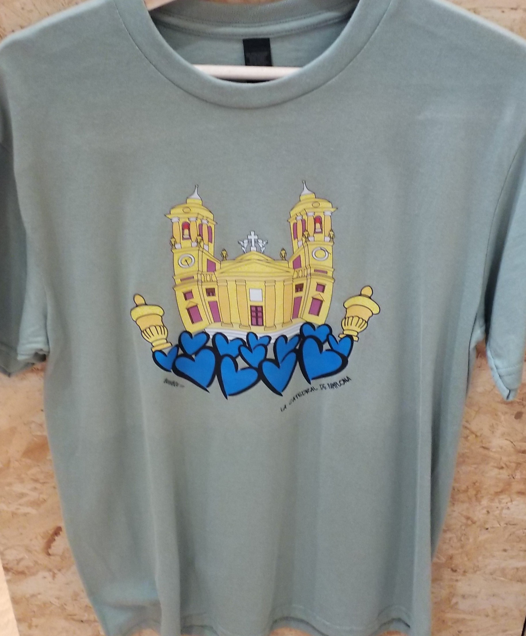Camiseta catedral de Pamplona