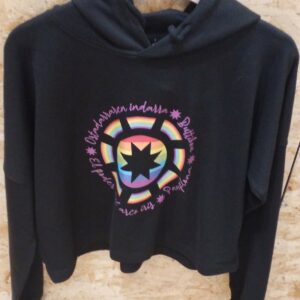 sudadera corta El poder del arco iris
