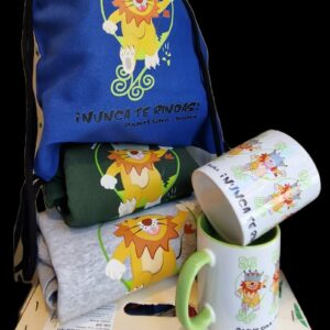 Mochila saco Nunca te rindas, Pamplona