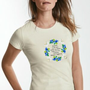 camiseta endrinas natural