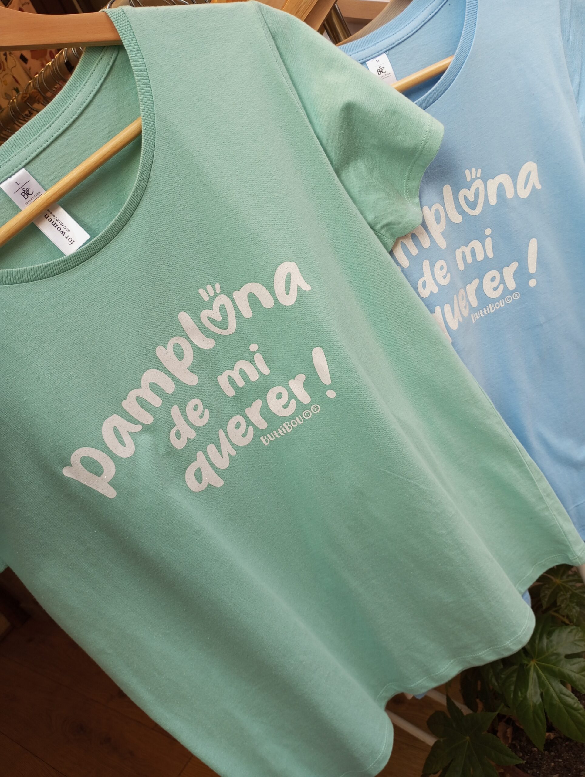 camiseta Pamplona de mi querer mujer