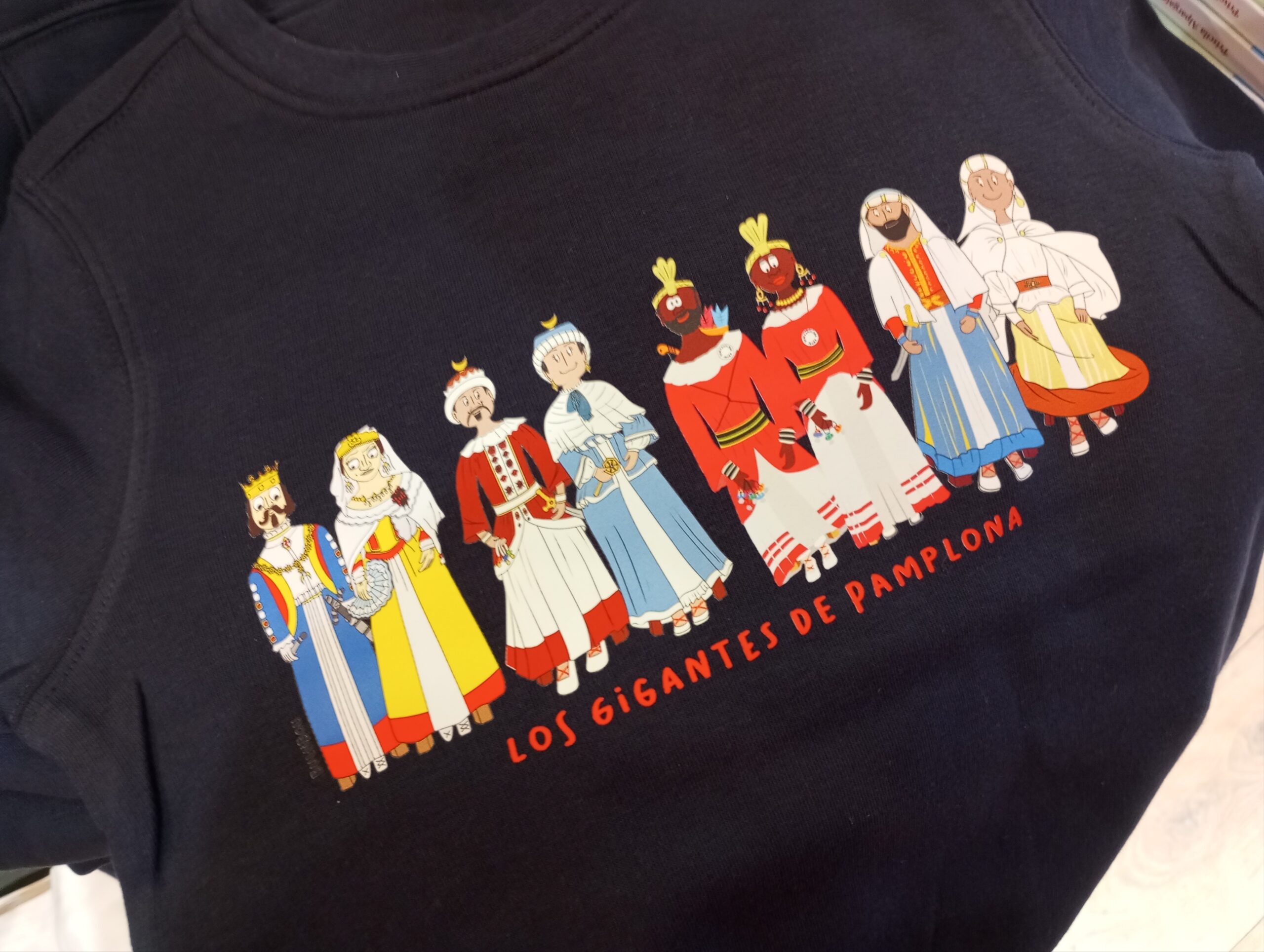 Sudadera Junior comparsa de los gigantes de Pamplona