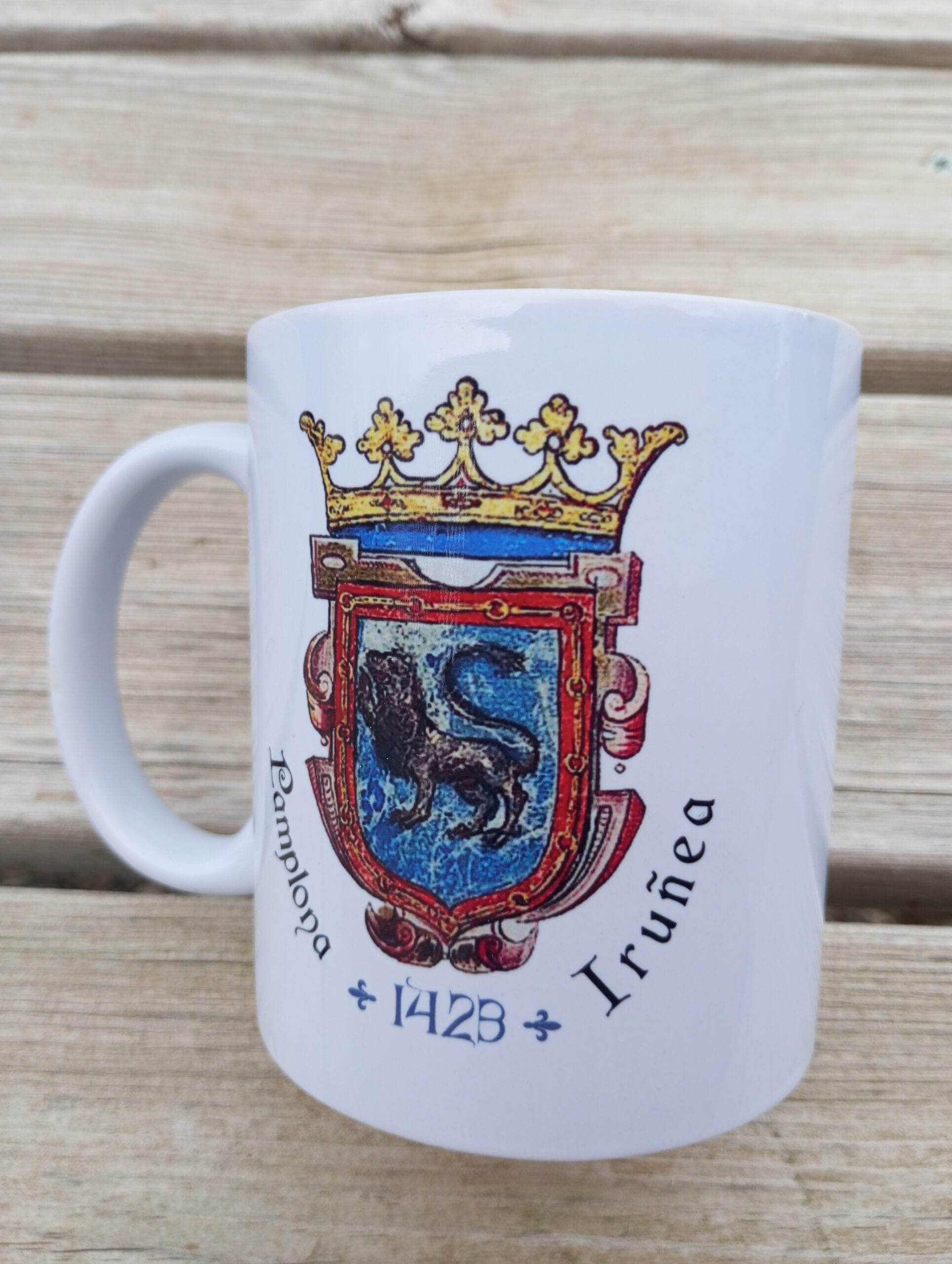 Taza Escudo Pamplona 1423