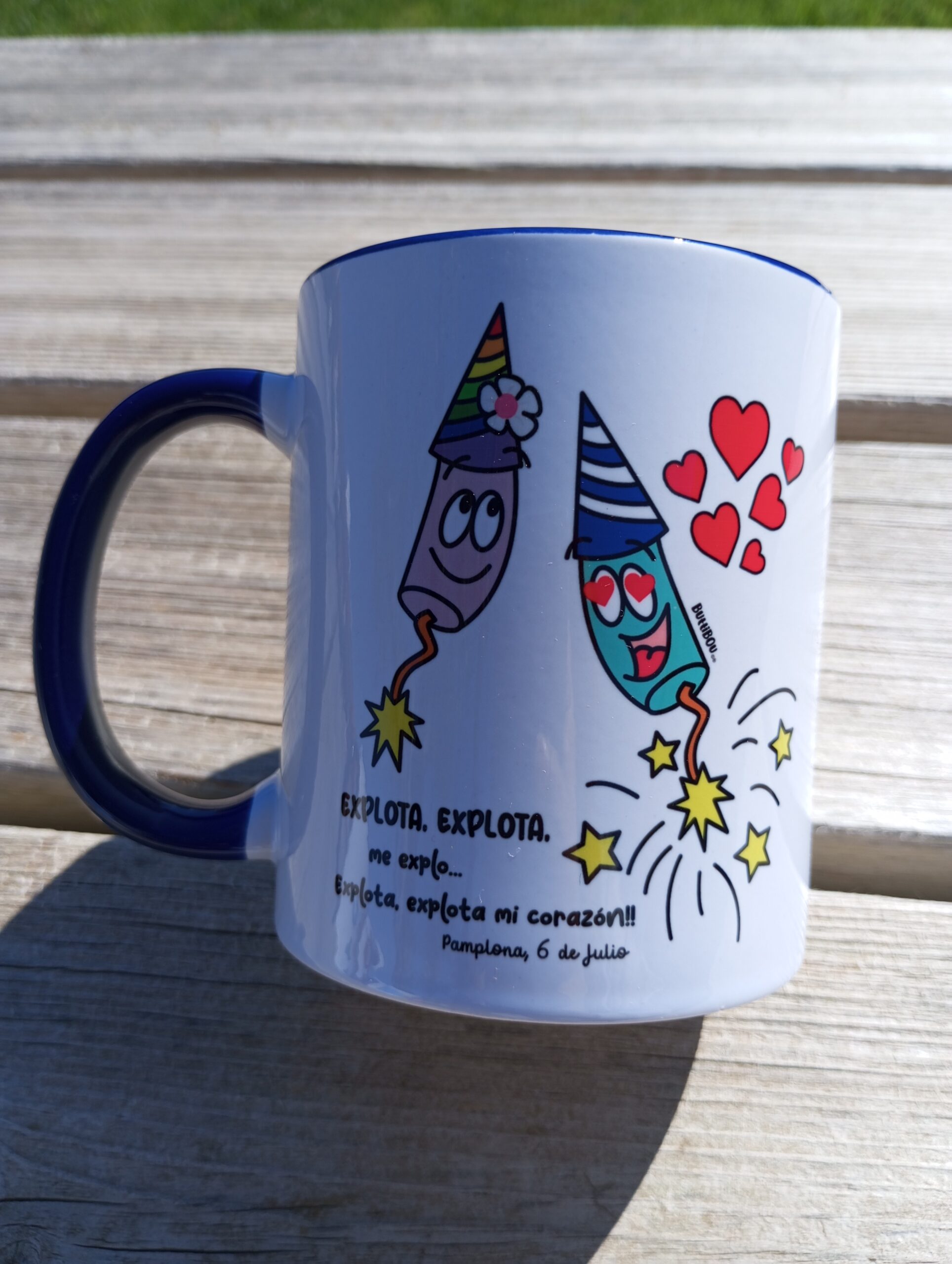 Taza explota 6 de Julio, San Fermín!