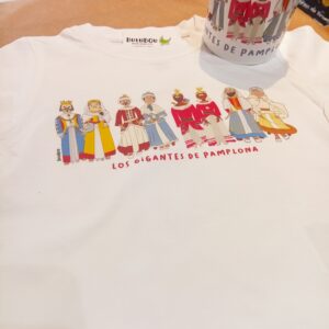 Camiseta infantil Aupa Gigantes de Pamplona ButtiBou Pamplona